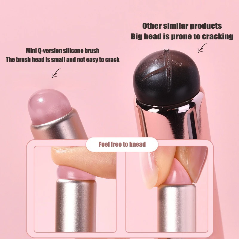 Jelly Pink Nail Art Silicone B - огляд і ціна Contour Palette Stick