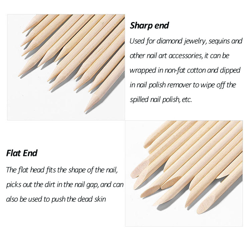 50/100 Pcs/Lot Wood Stick Cuti - огляд і ціна Contour Palette Stick