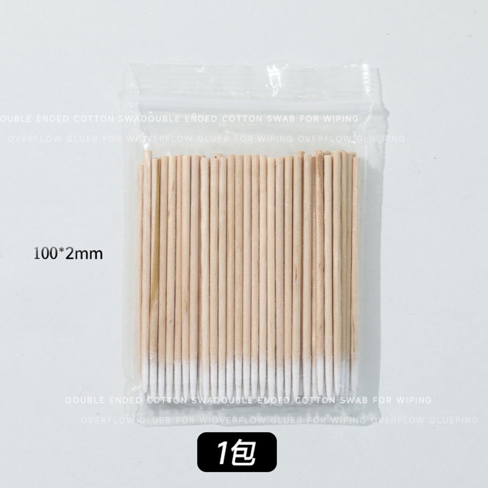 200pcs Nails Art Wood Cotton S - огляд і ціна Contour Palette Stick